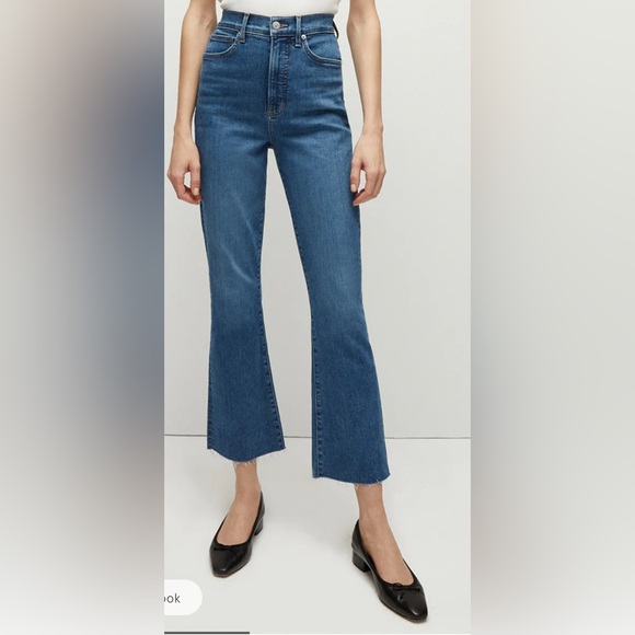 Veronica Beard Carolina Skinny Kick flare denim Women's Jeans serendipity blue - Picture 4 of 6